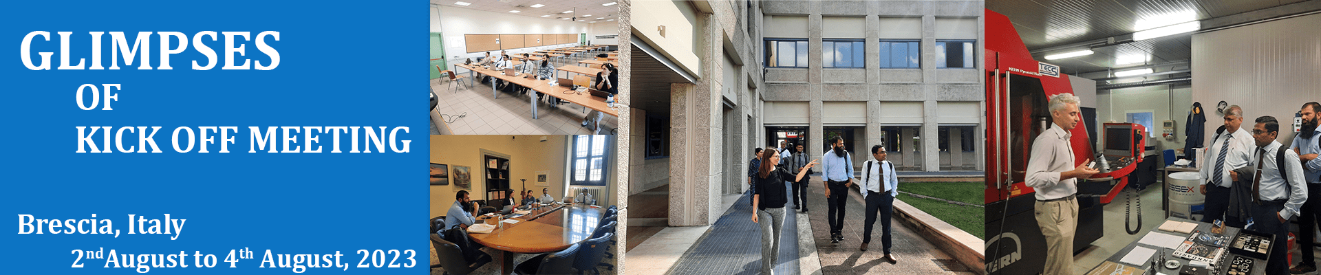 Glimpses of Kick Off meeting